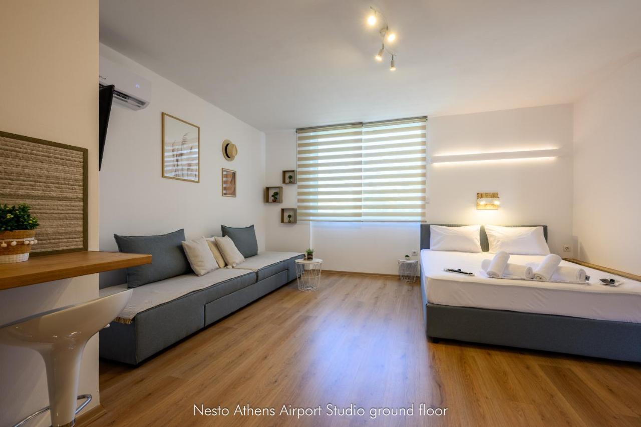 Nesto Athens Airport Zen Lägenhet Spáta Exteriör bild